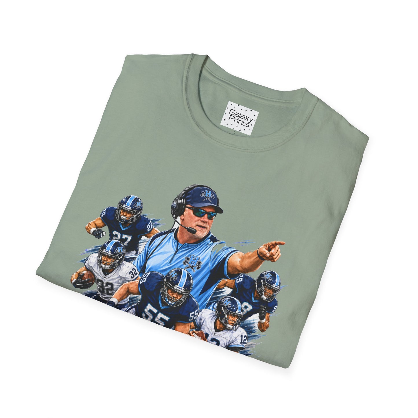 Hoggard Vikings Inspired - 1TEAM 1FAM -2  - Viking Helmet - Unisex T-Shirt 2