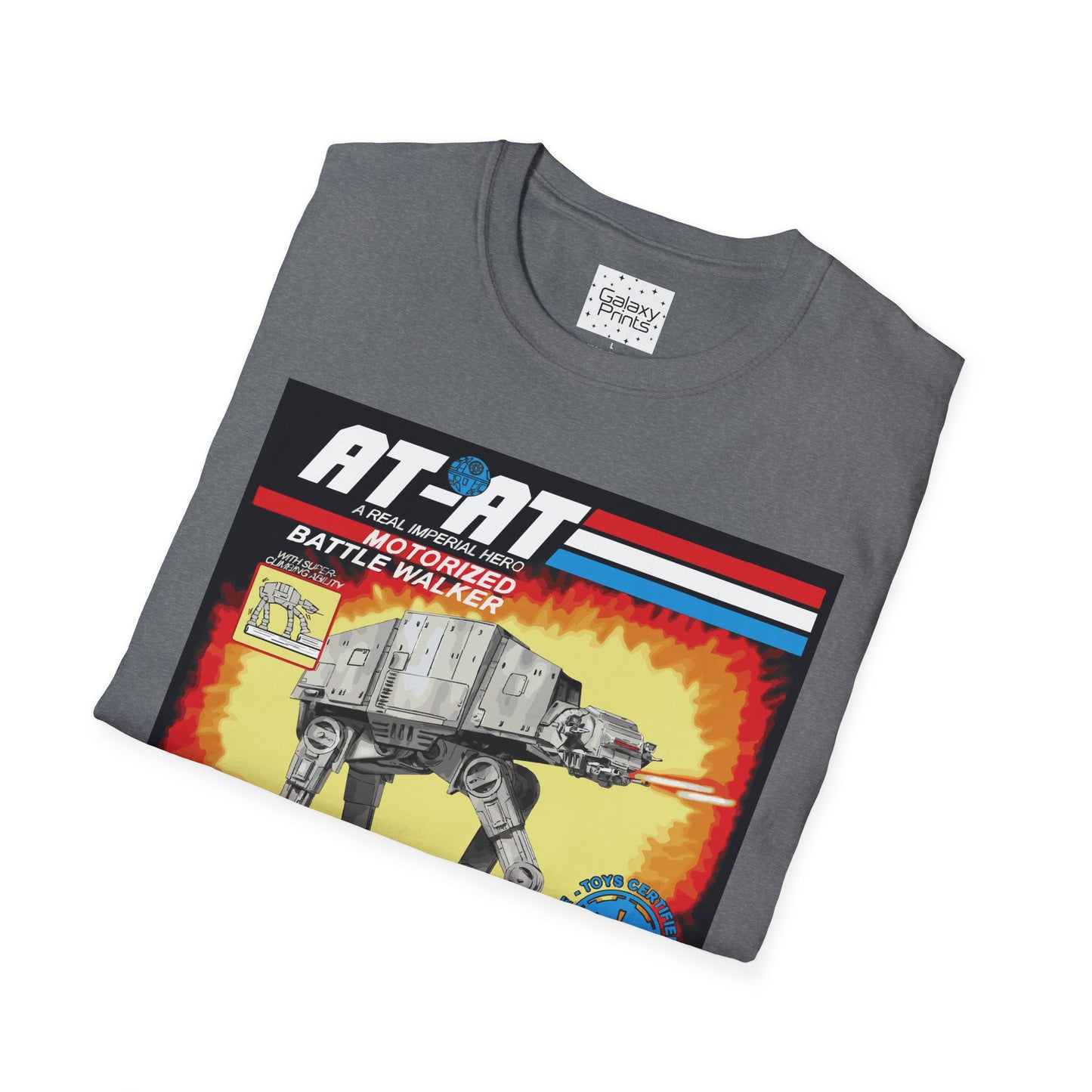 Star Wars AT-AT Walker Toy Box Retro Graphic Unisex Softstyle T-Shirt