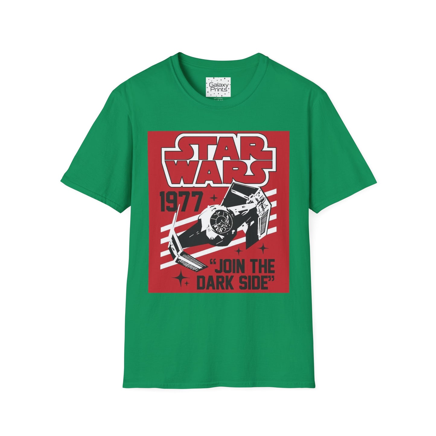 Inspired by Star Wars Unisex Softstyle T-Shirt - "Join the Dark Side" Retro Graphic Tee