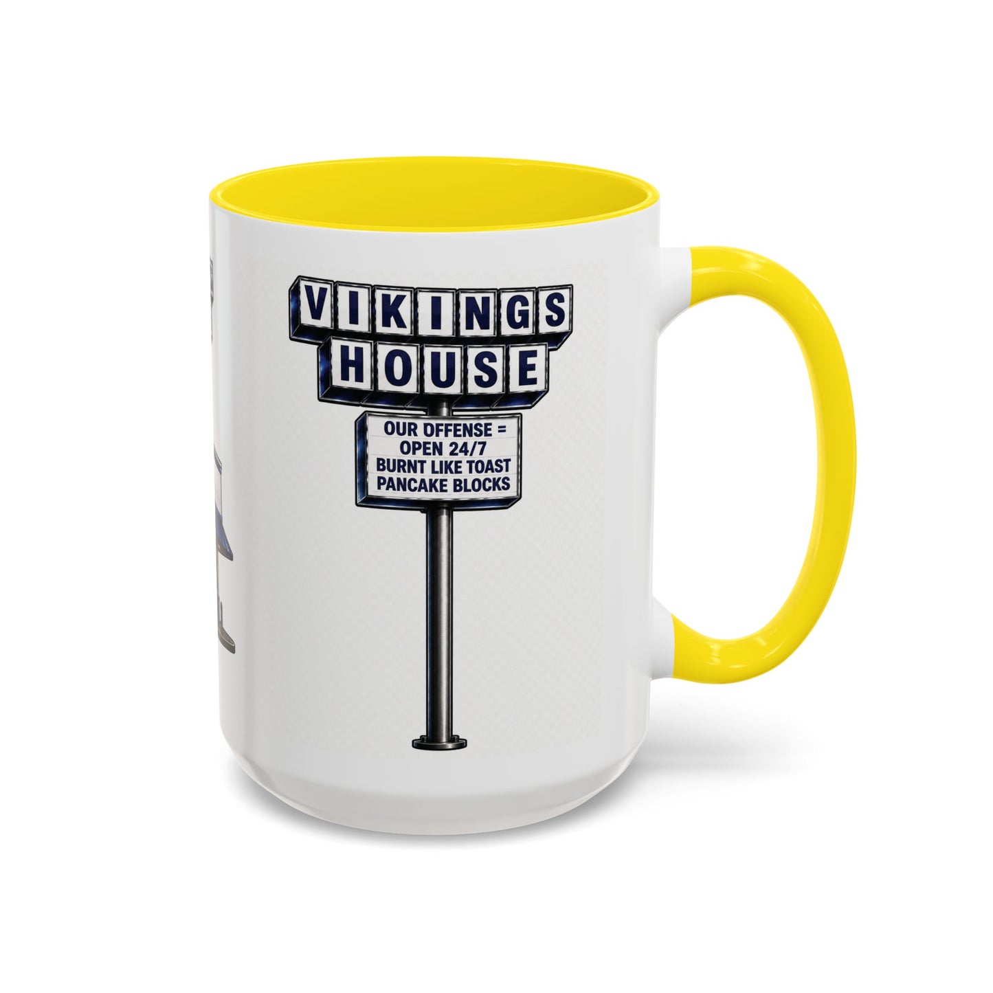 Hoggard Vikings Stylish Accent Coffee Mug  "Like Waffle House" 2 - Perfect for Daily Brew & Gifts