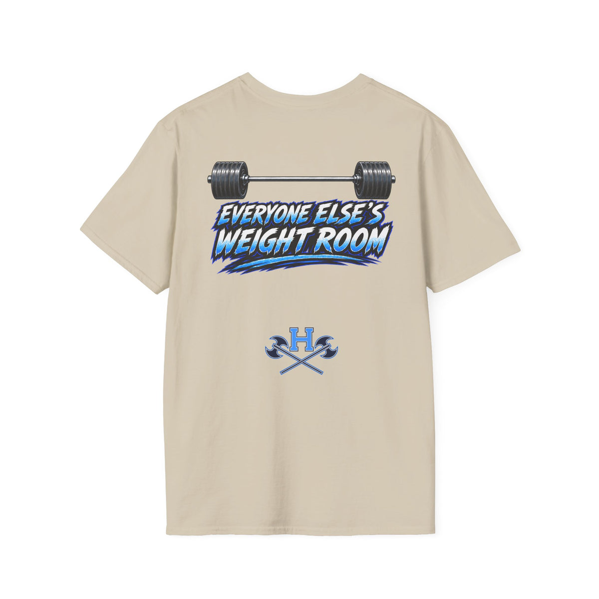 Hoggard Viking Weightlifting T‑Shirt — "We Work the Off Season to Win in Season" - Others Empty