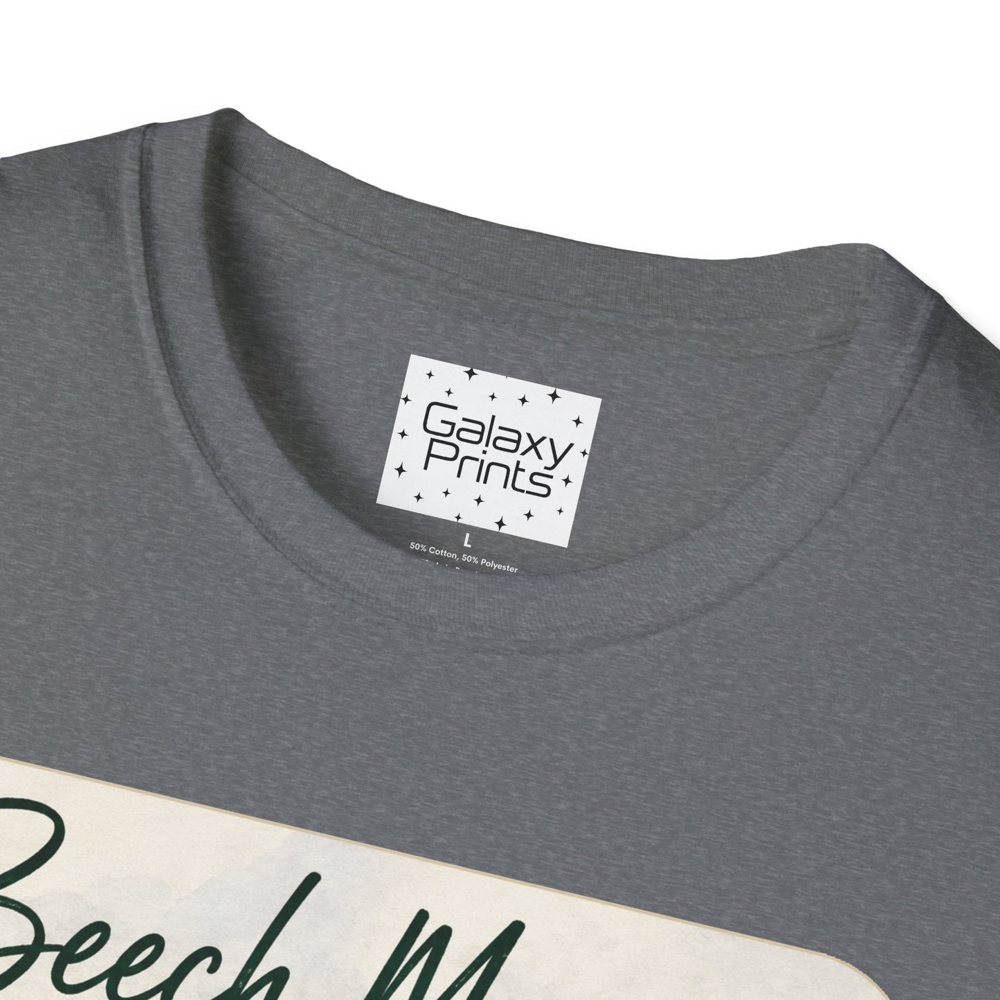 Beech Mountain North Carolina Scenic T-Shirt — Mountain Trail Floral Design
