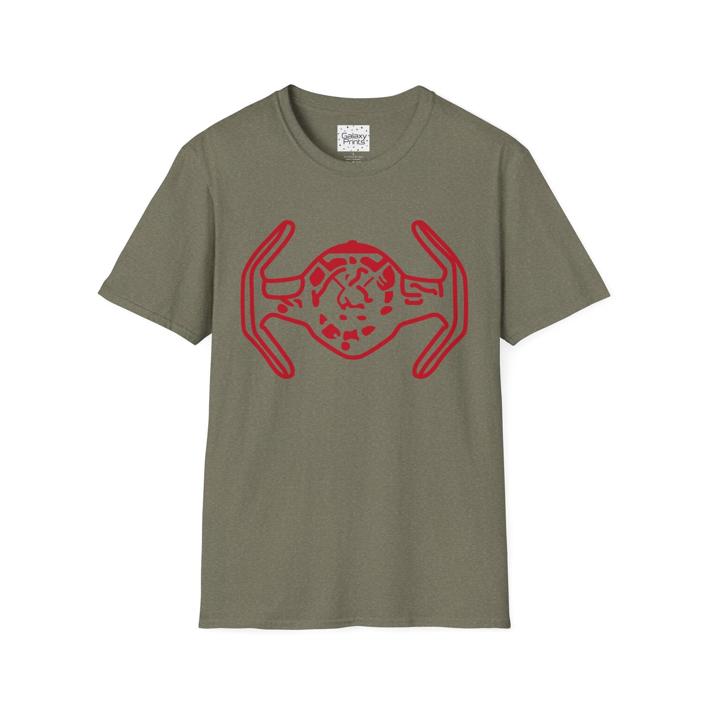 Star Wars Inspired T-Shirt - Darth Vader Tie Fighter Graphic Tee