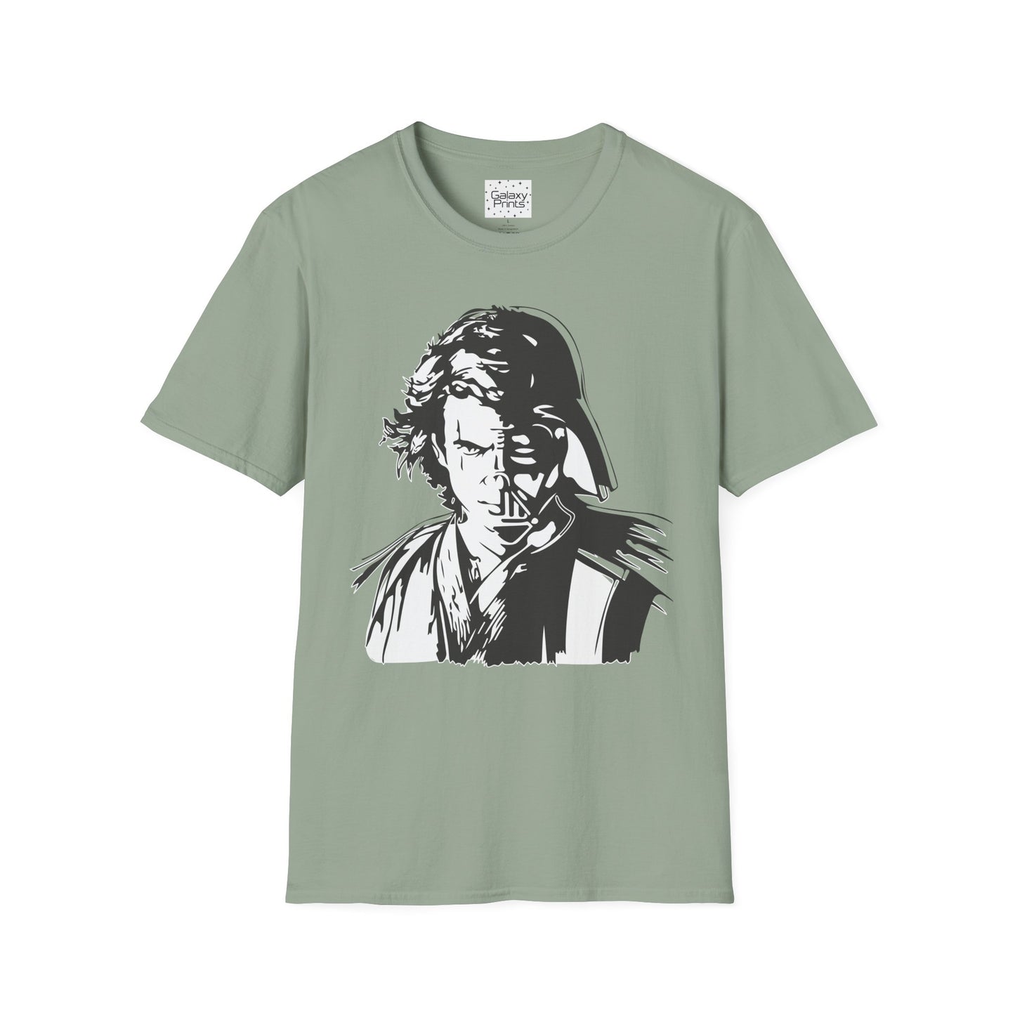 Star Wars Unisex T-Shirt - 'Aiken and Darth Struggle' Graphic Tee