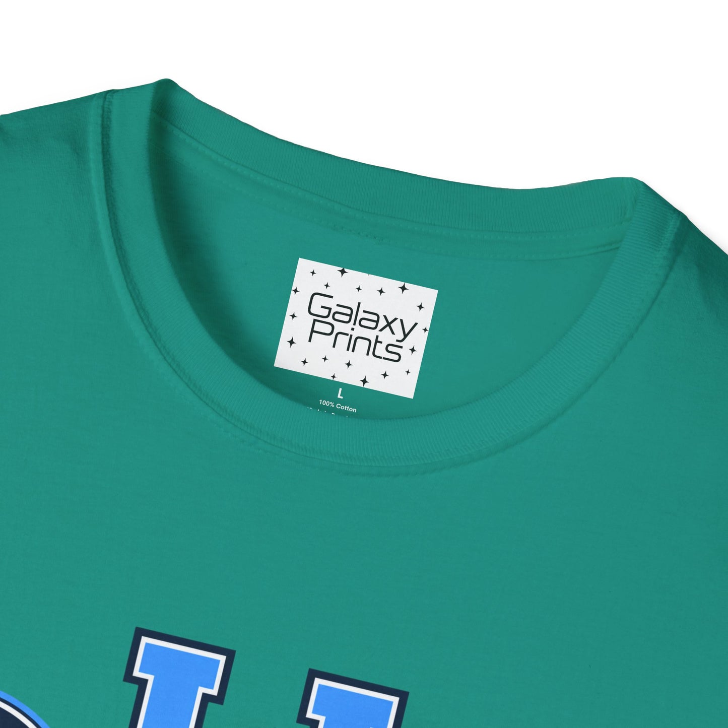 Hoggard - H w/ Axes T-Shirt – Blue 'H' with Crossed Battle Axes Graphic Spirit Tee