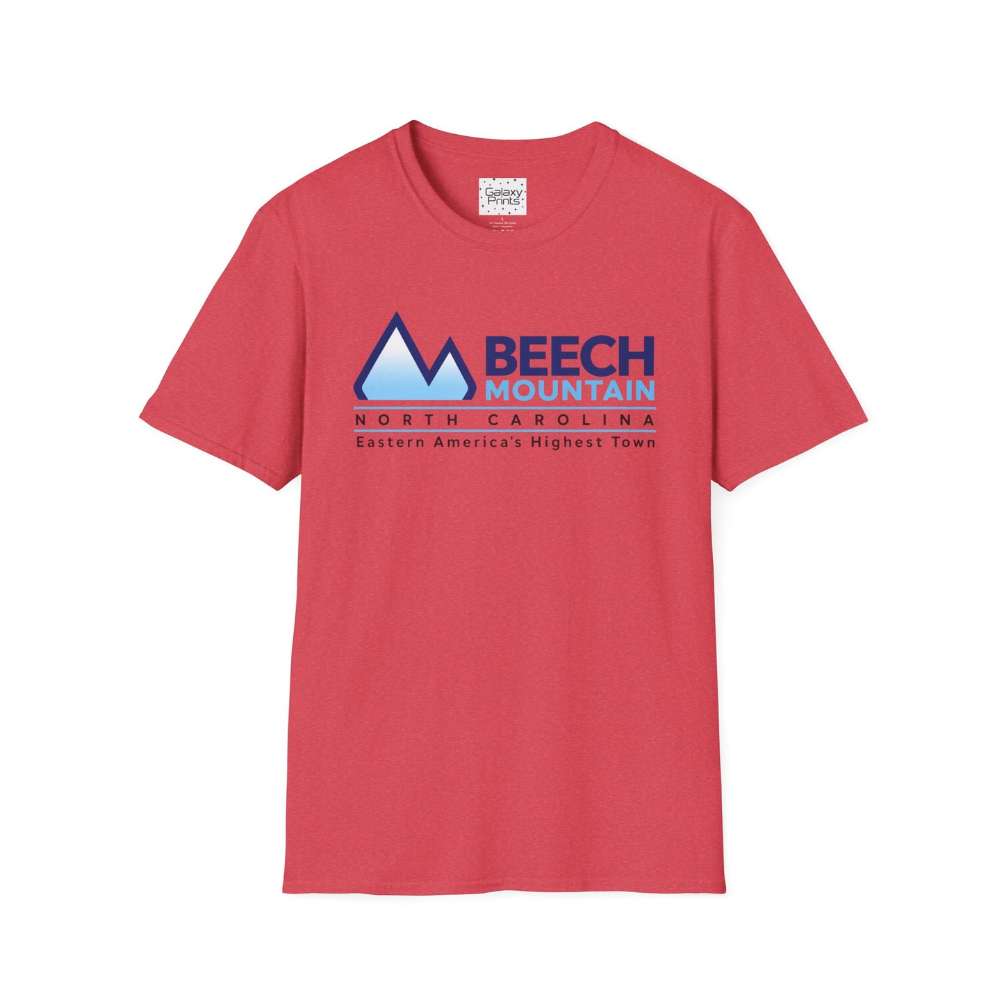 Beech Mountain NC T-Shirt — "Eastern America's Highest Town" Souvenir