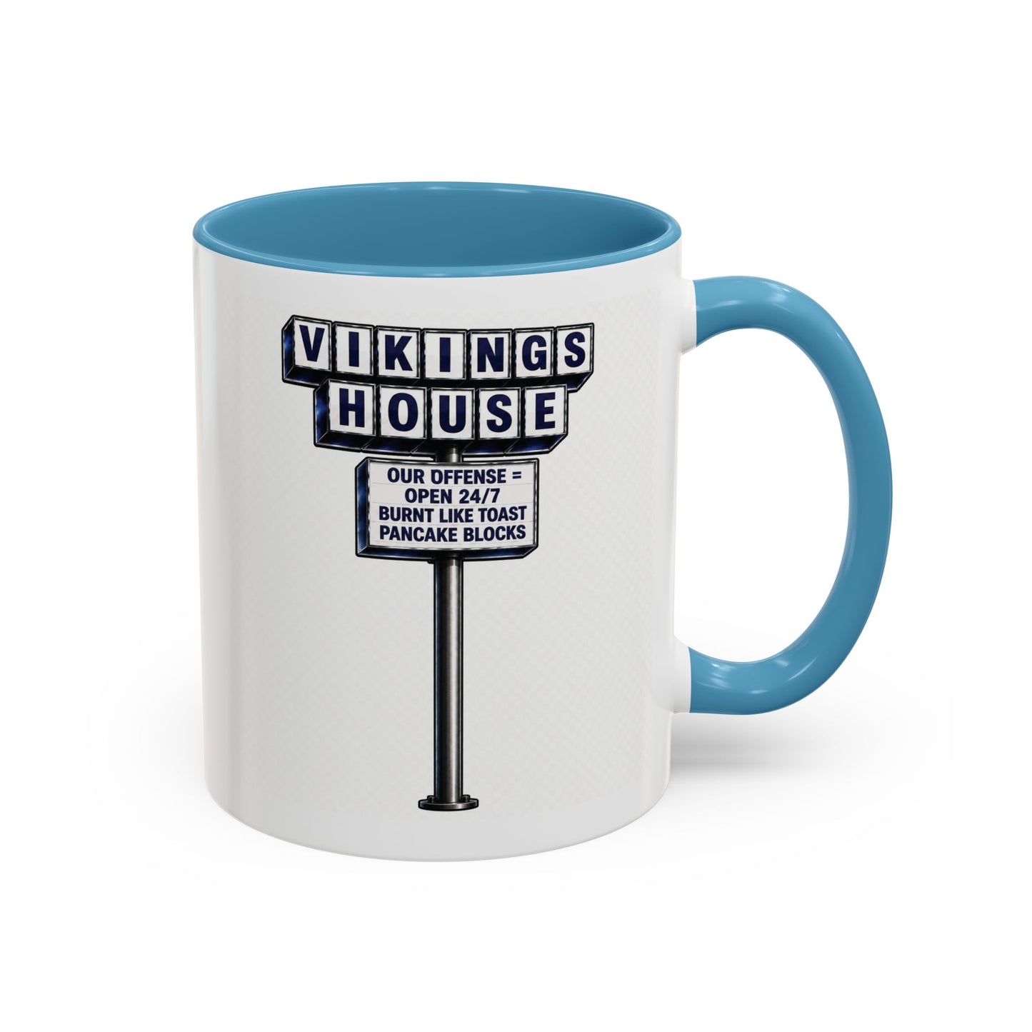 Hoggard Vikings Stylish Accent Coffee Mug "Like Waffle House" 3 - Perfect for Daily Brew & Gifts
