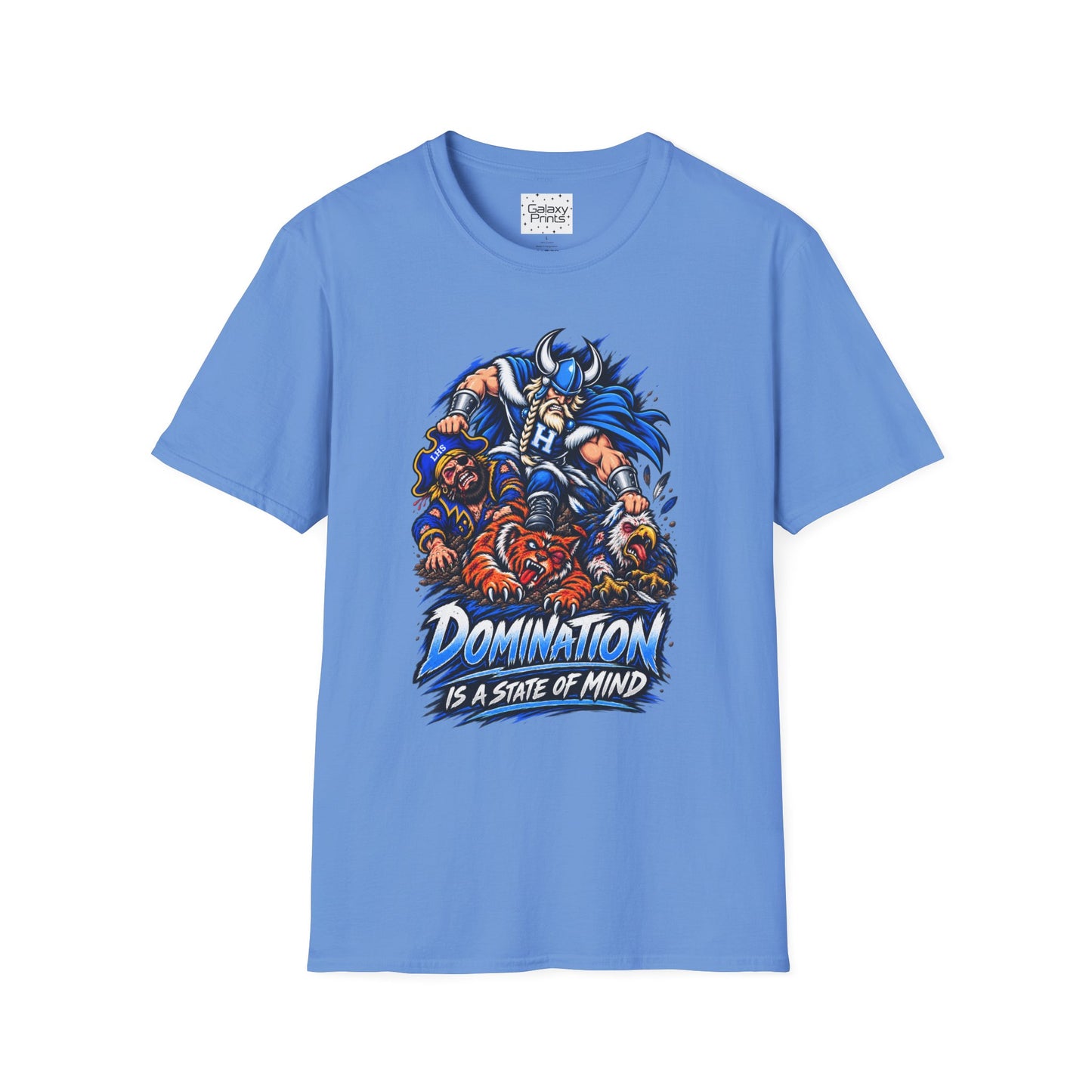 Unisex T-Shirt - Hoggard Vikings Inspired - 'Domination is a State of Mind' - over our rivals