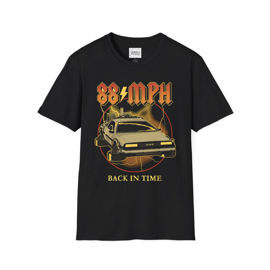 Back To The Future Inspired Unisex T-Shirt - '88 MPH - Back In Time'
