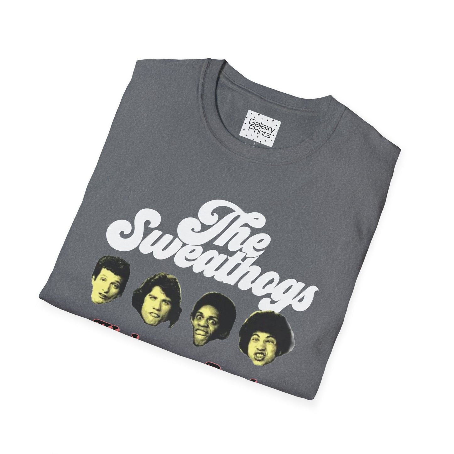 Unisex T-Shirt - POP Culture - 'The Sweathogs - From the Hit TV Sitcom Welcome Back Kotter' Arnold Horshack, Juan Epstein, Frieddie "Boom Boom" Washington, Vinnie Barbarino