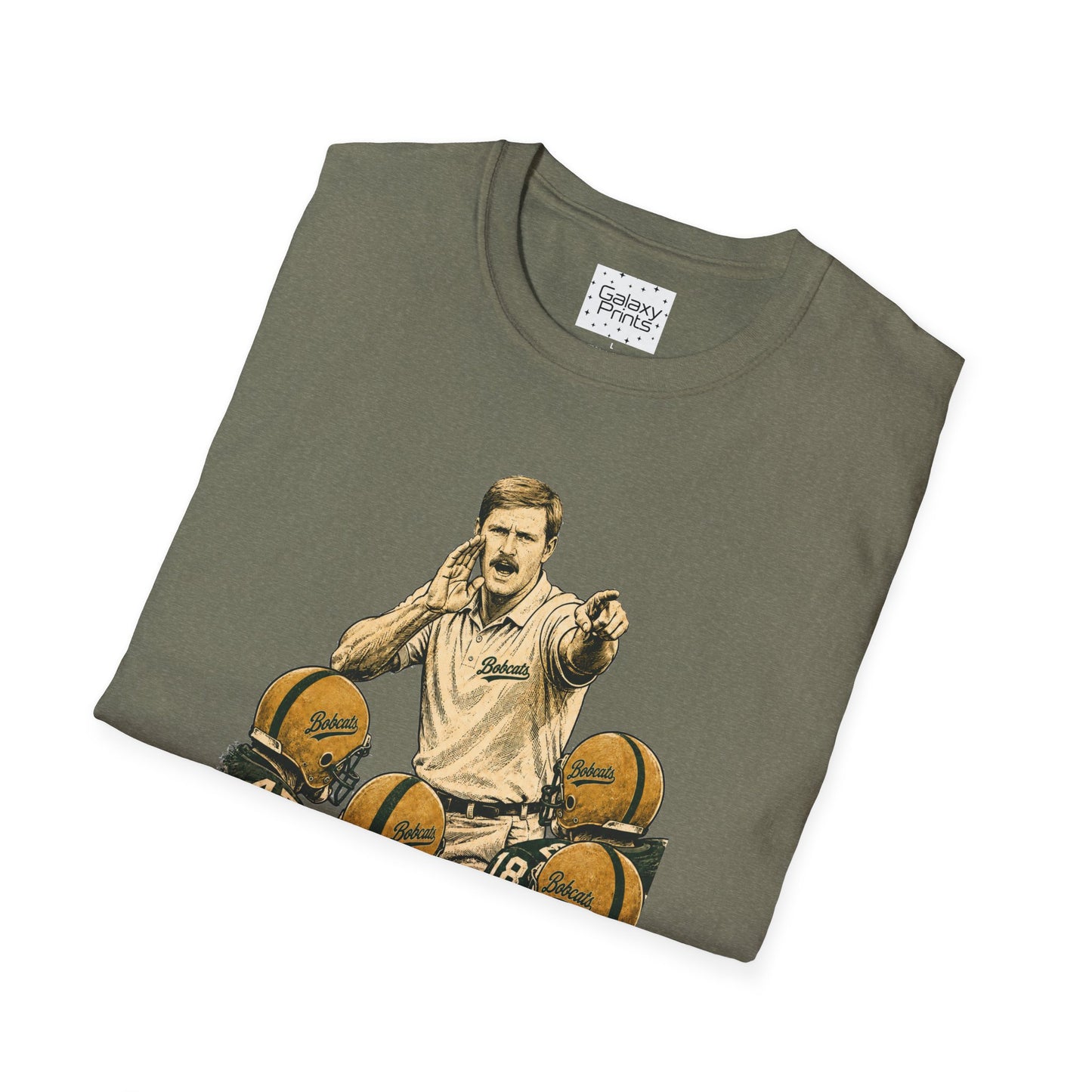 Lees-McRae College Bobcats Vintage Football T-Shirt — Coach Bryan "Don't Go MONDO" - Forever Undefeated
