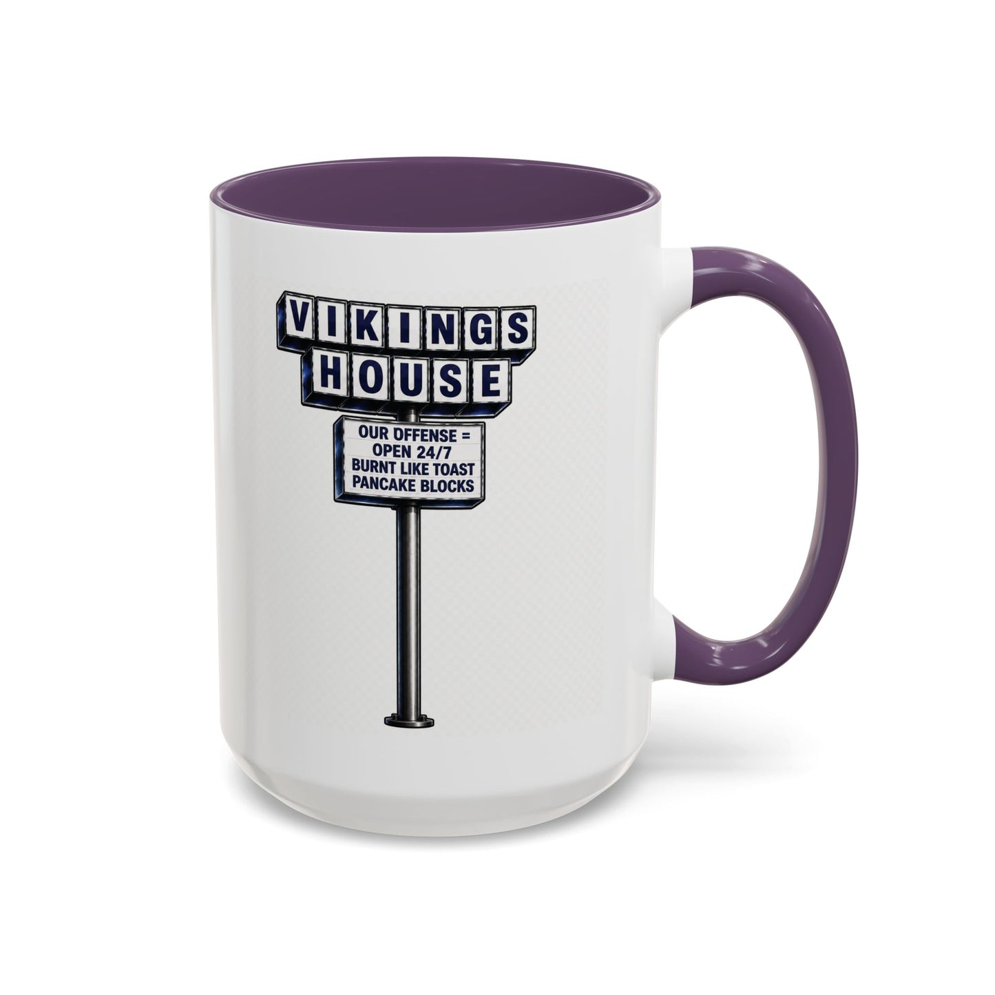 Hoggard Vikings Stylish Accent Coffee Mug "Like Waffle House" 3 - Perfect for Daily Brew & Gifts