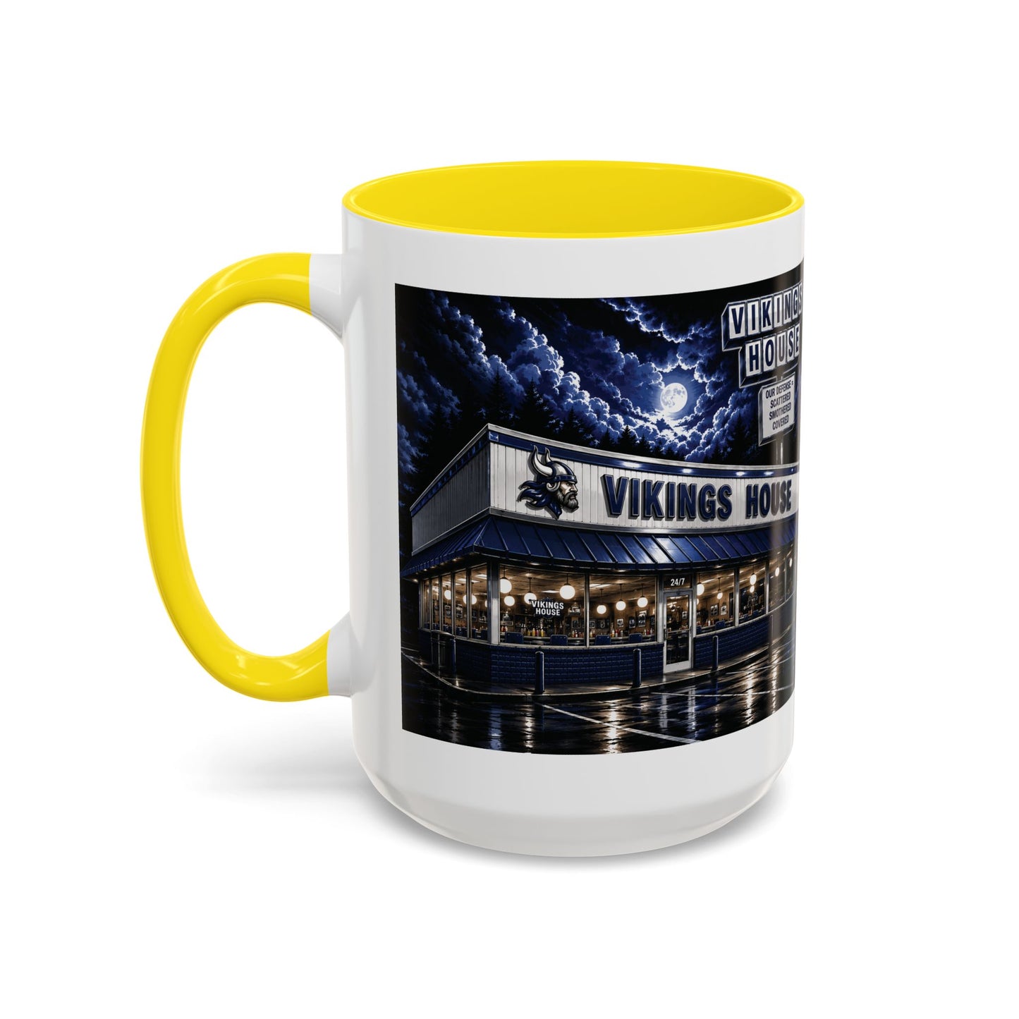 Hoggard Vikings Stylish Accent Coffee Mug "Like Waffle House" 3 - Perfect for Daily Brew & Gifts