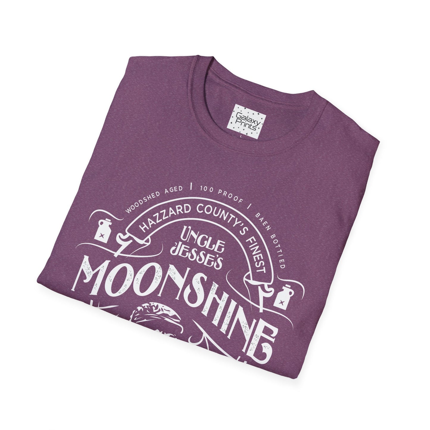 Unisex T-Shirt - POP Culture - 'From the Hit TV Show The Duke's of Hazzard - Uncle Jesse's Moonshine 1979'