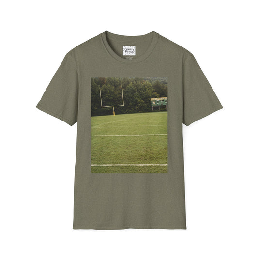 Tate Football Field Photo T-Shirt — Vintage LMC Football Graphic Tee