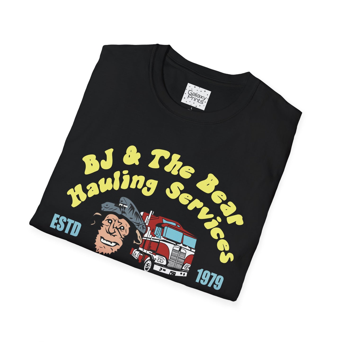 Unisex T-Shirt - Truck Driver BJ and Bear Design - POP Culture