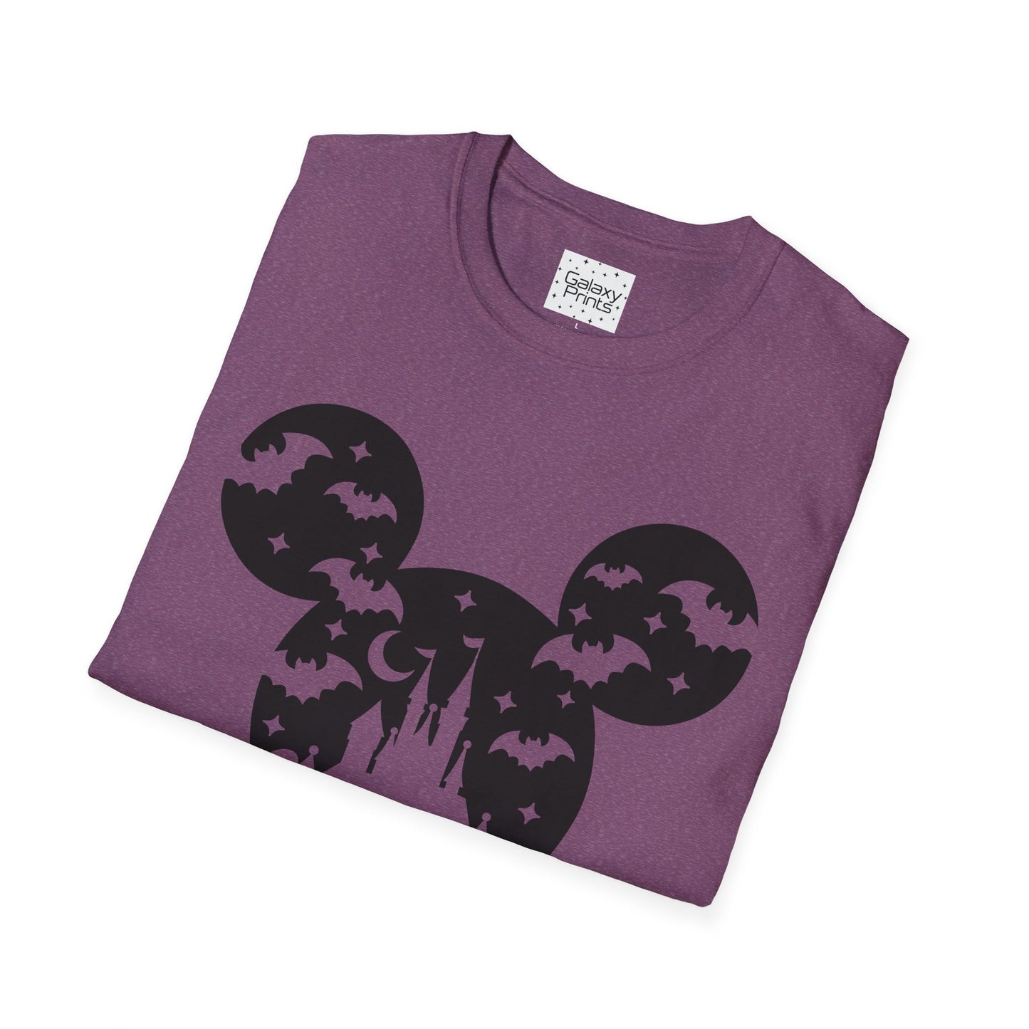 Unisex T-Shirt - DISNEY Inspired - 'Mickey Head with Castle for Halloween'