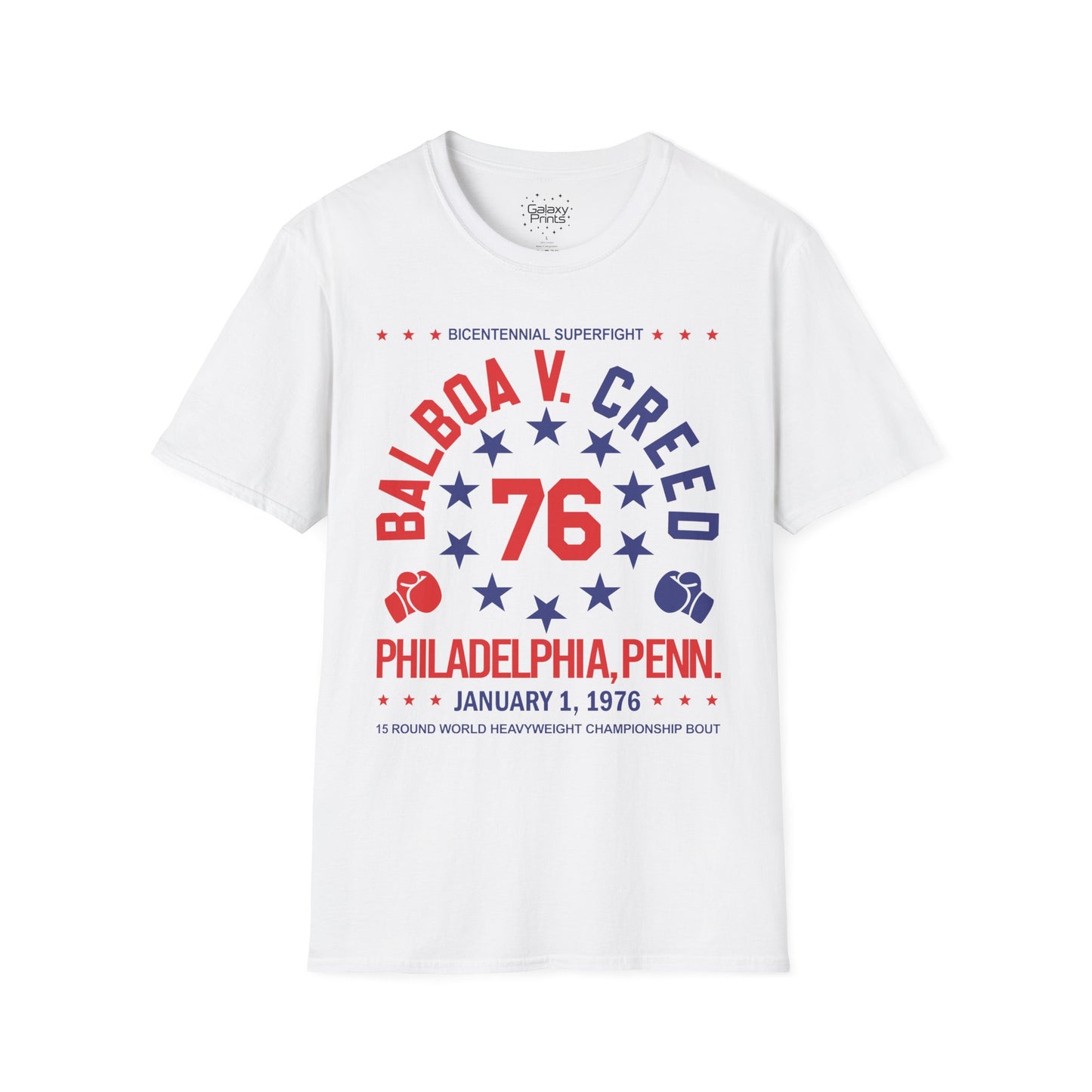 Unisex T-Shirt - POP Culture - 'From the HIT Movie ROCKY - Balboa vs. Creed 1976'