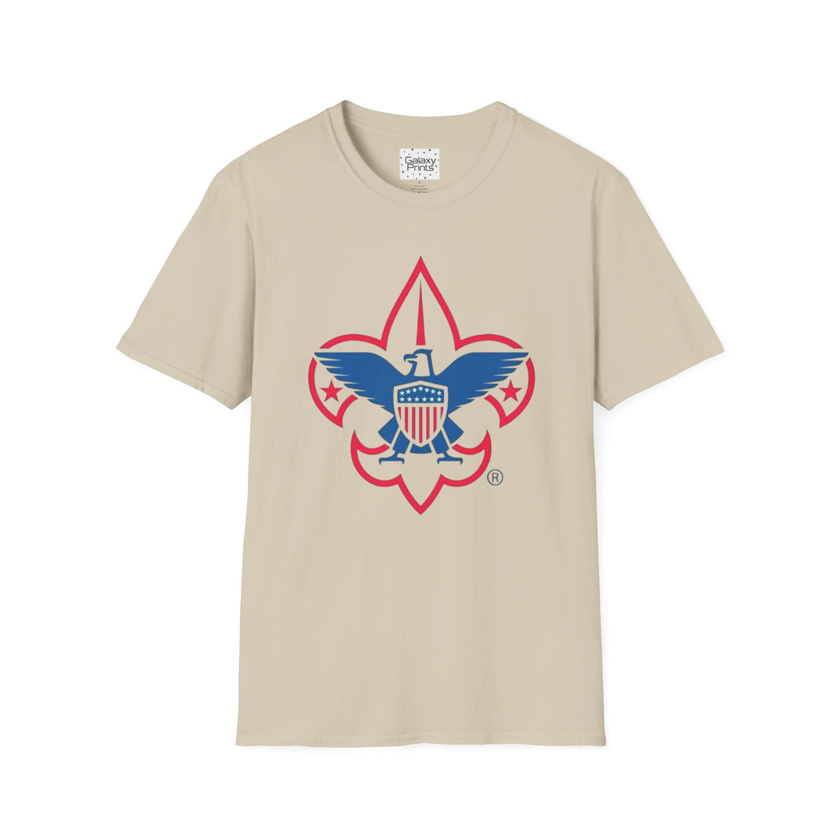 Boy Scouts Eagle Fleur-de-Lis T-Shirt - Retro in many colors your choice