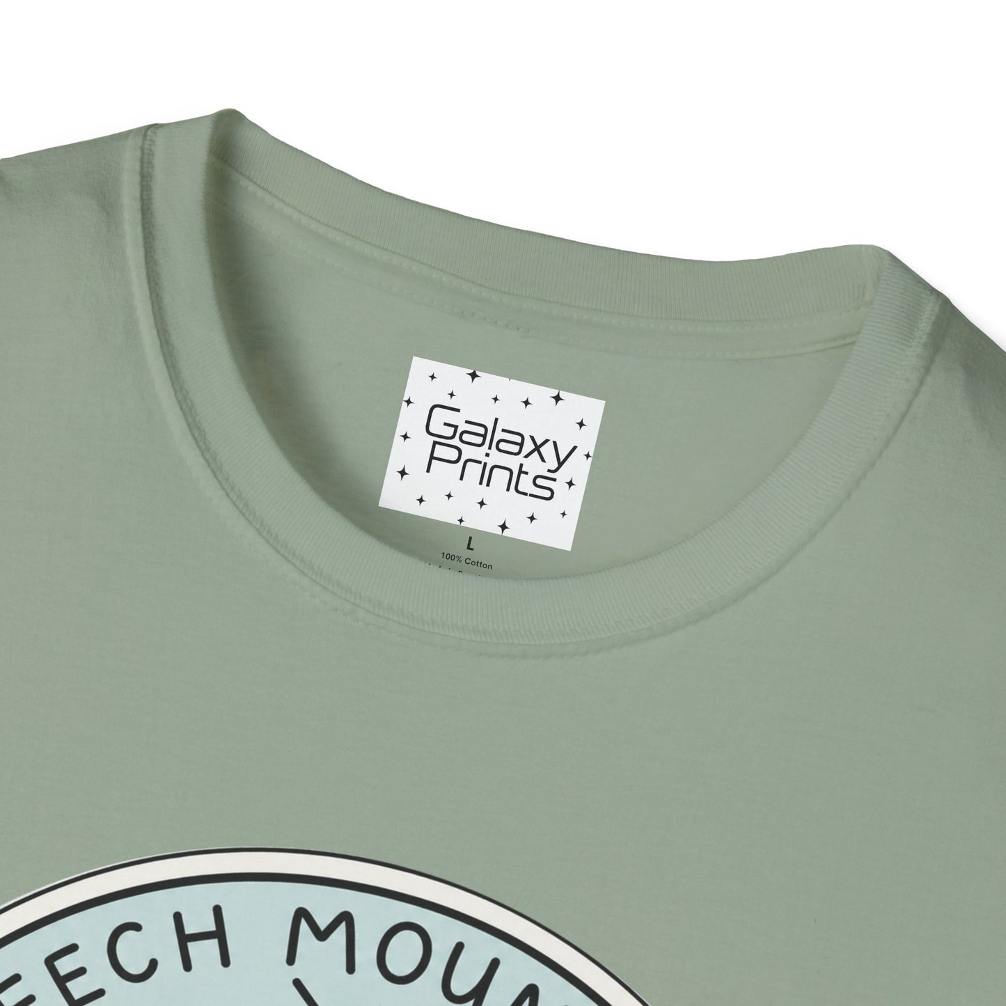 Beech Mountain NC Ski Lift Cartoon T-Shirt — Mountain Cabin & River Outdoor Cartoon Graphic Tee