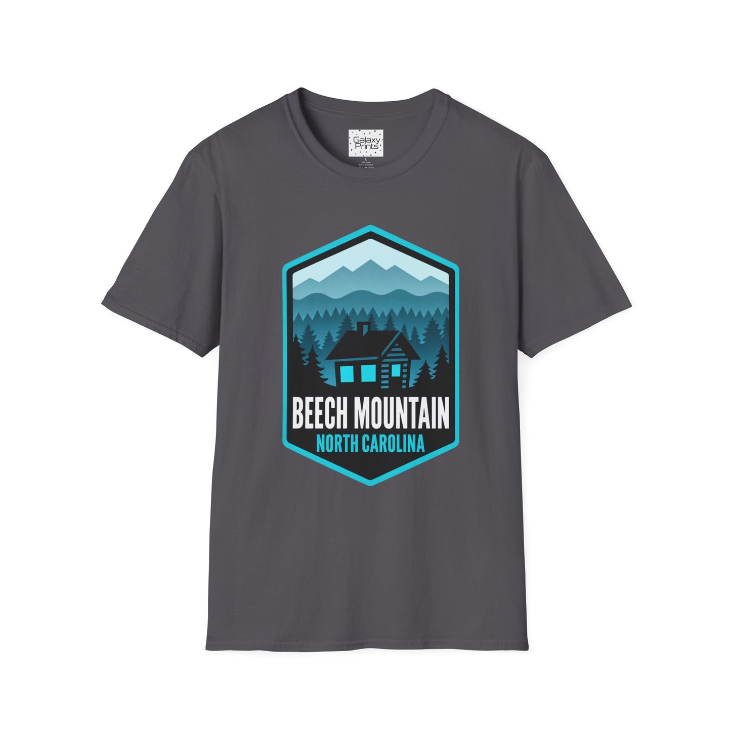 Beech Mountain North Carolina Cabin Tee — Mountain Cabin Graphic T-Shirt