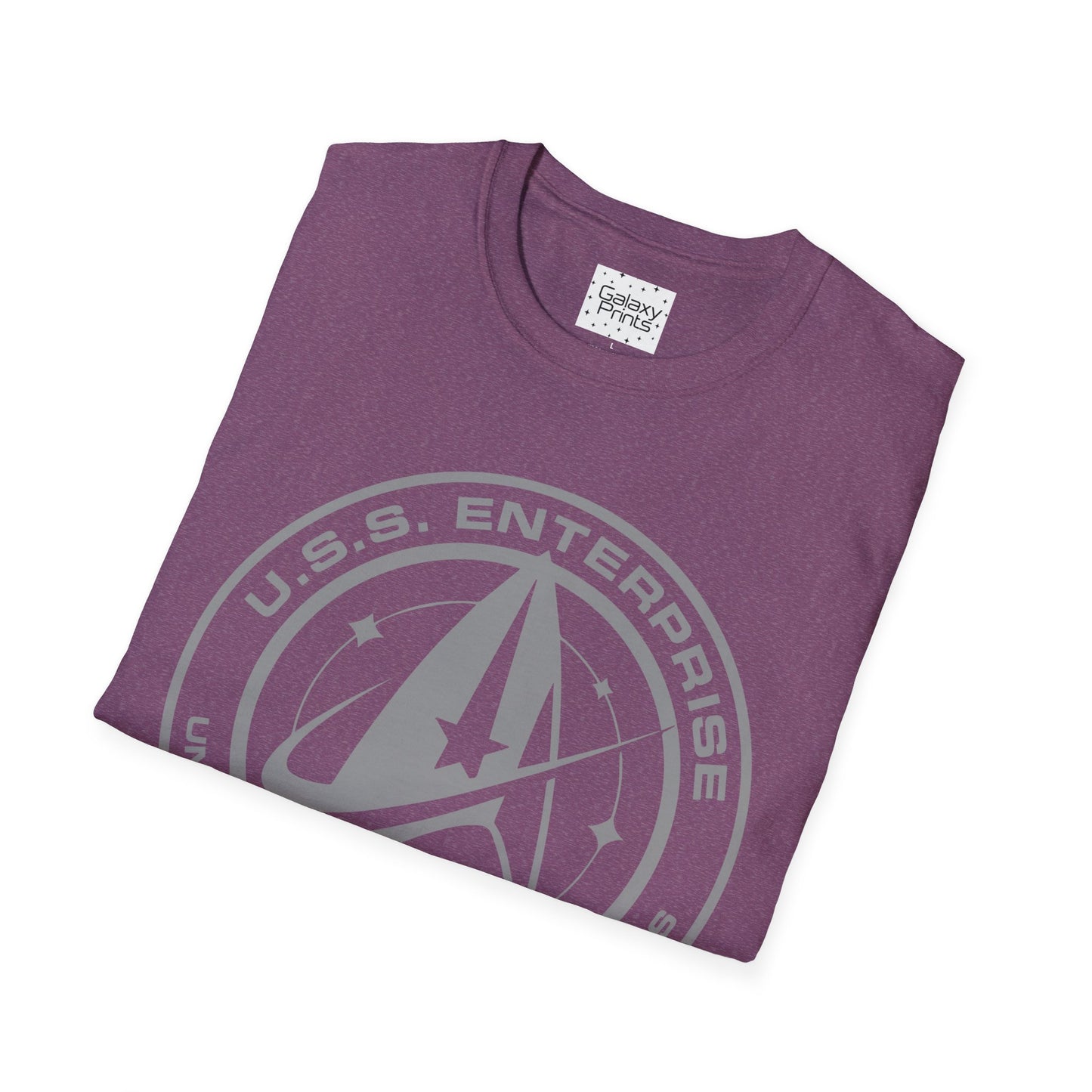 Unisex T-Shirt - POP Culture - 'From STAR TREK the TV & Movie HIT Franchises - U.S.S. Enterprise Flight Patch'