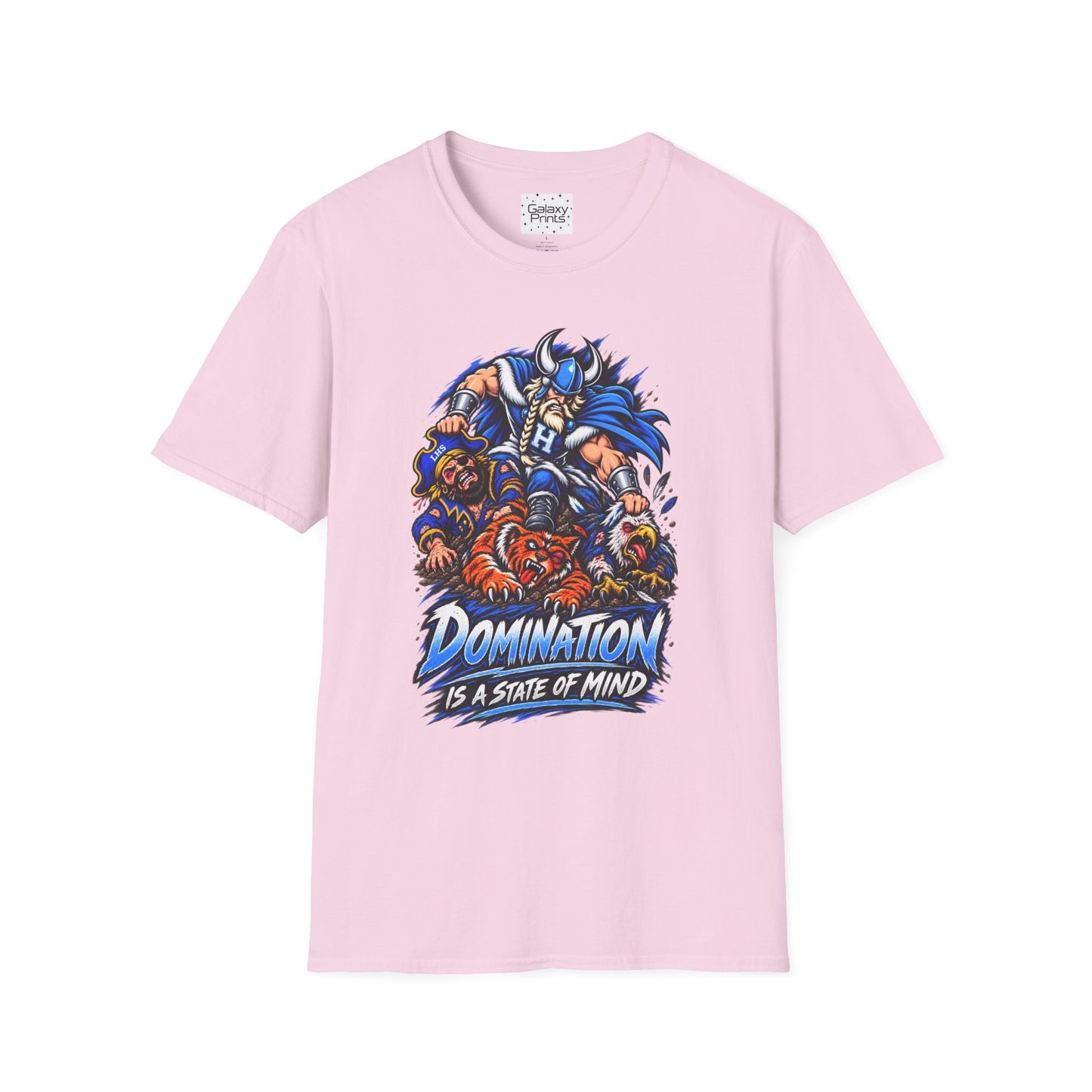 Unisex T-Shirt - Hoggard Vikings Inspired - 'Domination is a State of Mind' - over our rivals