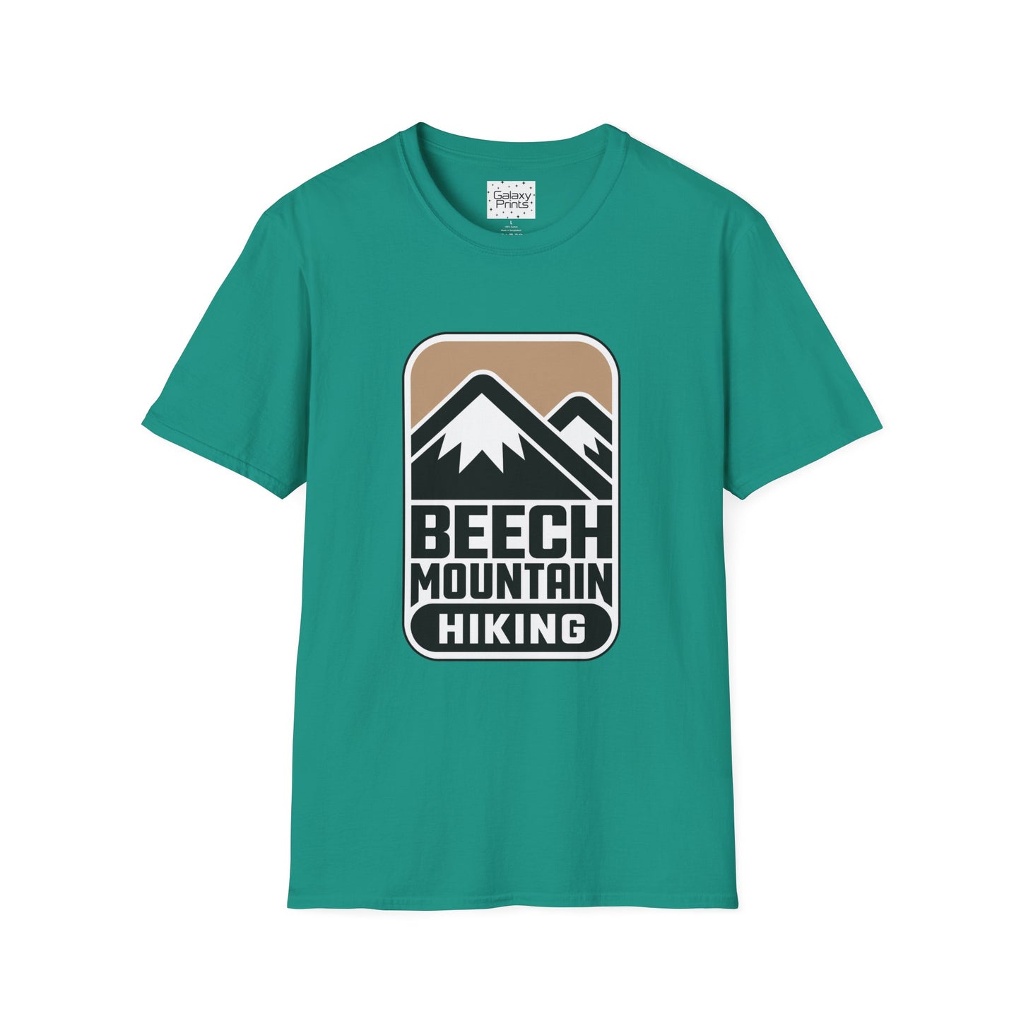 Beech Mountain NC Hiking T‑Shirt — Retro Mountain Badge Tee