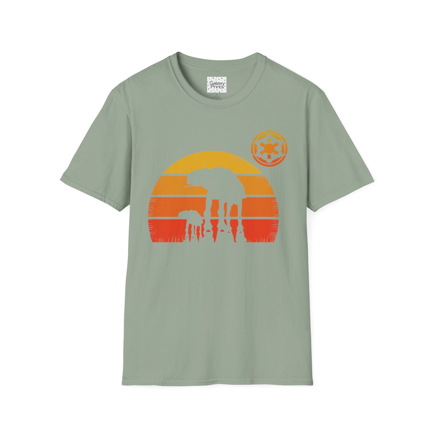 Star Wars Inspired Unisex T-Shirt - 'AT-AT Walker Sunset' Graphic Tee