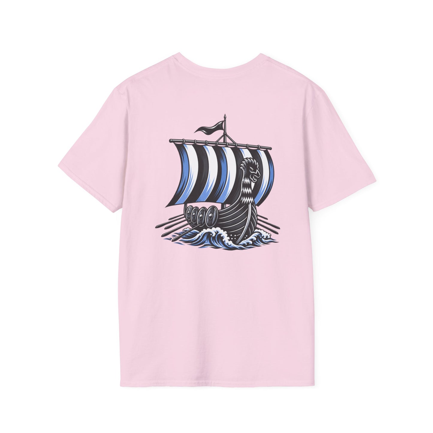 Hoggard - H w/ Axes T-Shirt – Blue 'H' with Crossed Battle Axes Graphic Spirit Tee