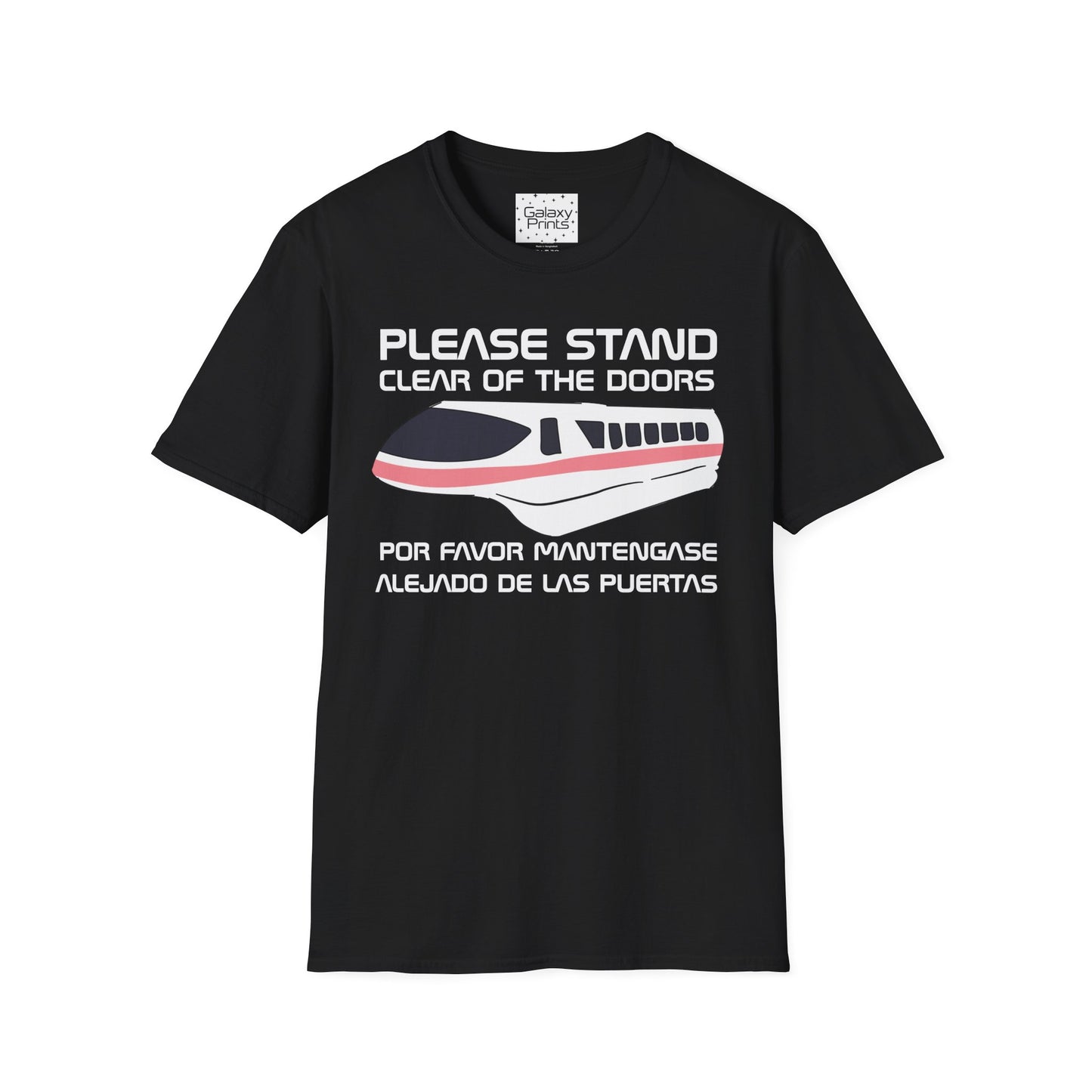 DISNEY inspired Unisex T-Shirt - Monorail Please Stand Clear Of The Doors