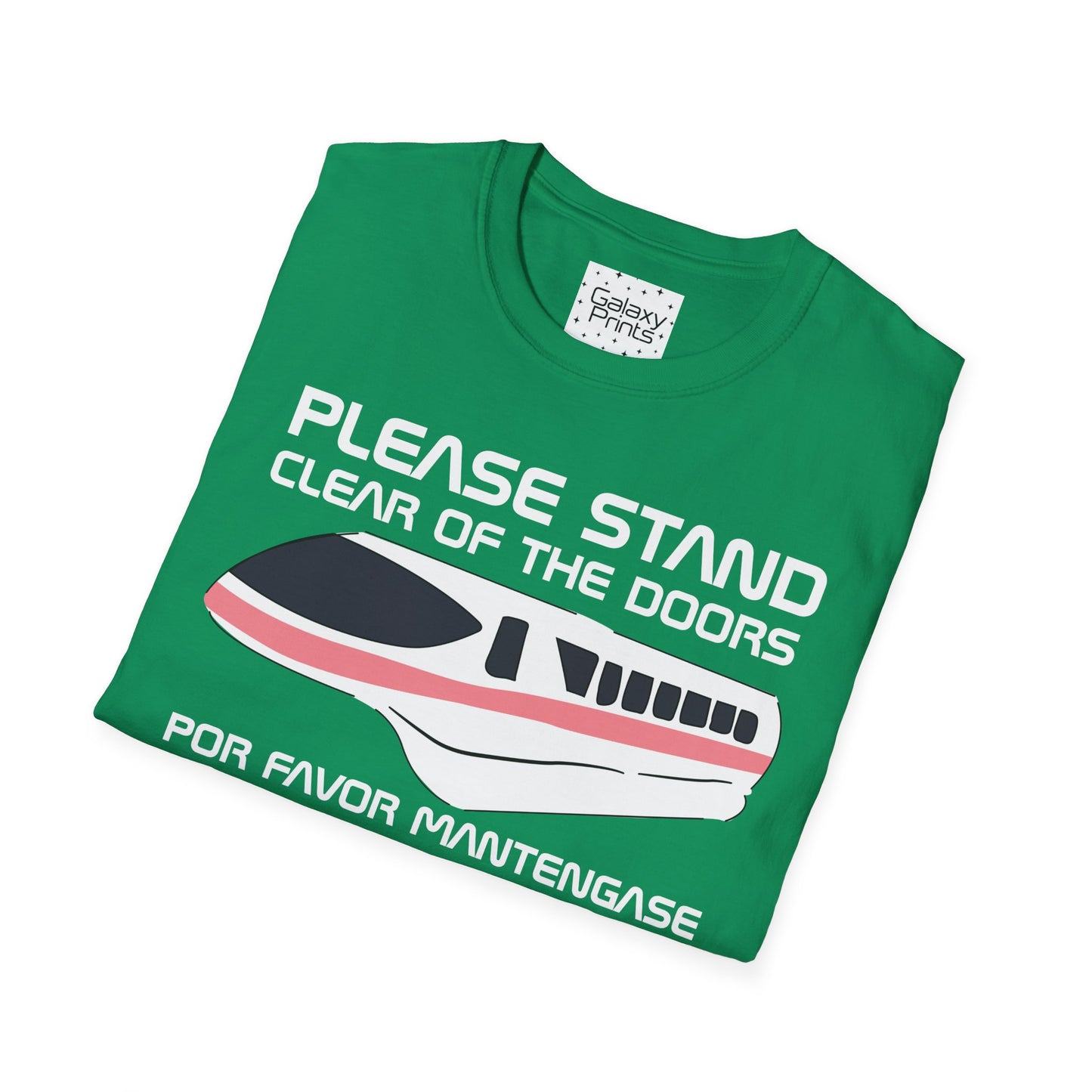 DISNEY inspired Unisex T-Shirt - Monorail Please Stand Clear Of The Doors