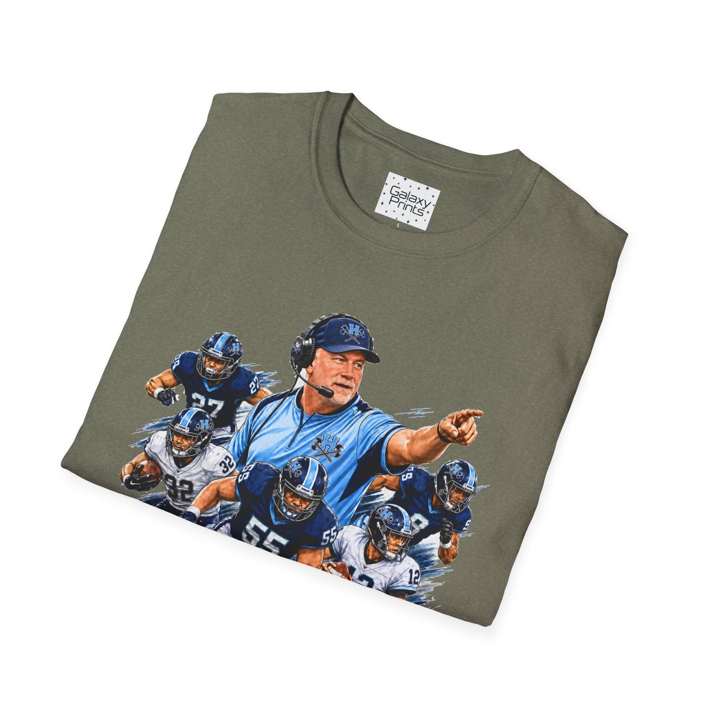 Hoggard Vikings Inspired - 1TEAM 1FAM - Viking Helmet - Unisex T-Shirt