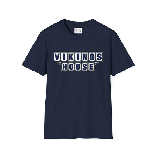 Vikings House - Getting Served — Hoggard School Spirit Tee - Scattered Smothered Covered