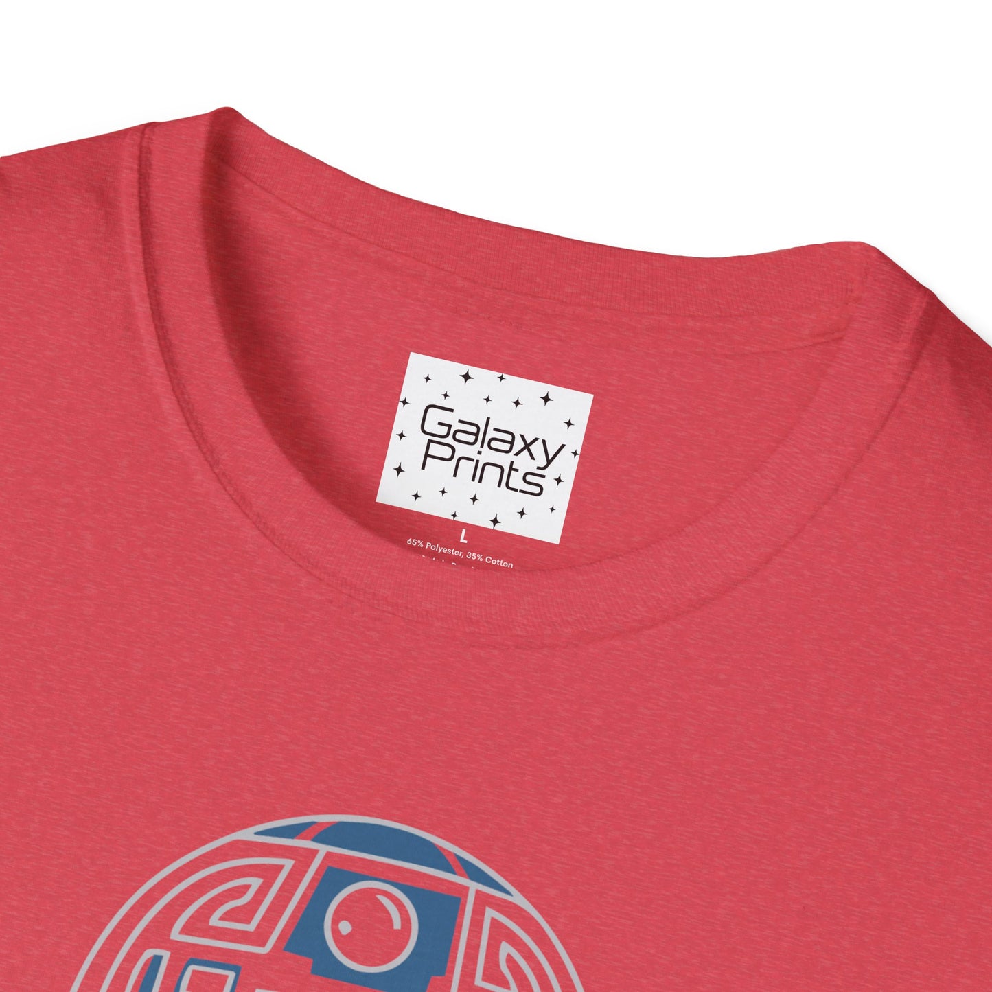 Star Wars Inspired Unisex T-Shirt - R2 D2 Digital Outline Framework Graphic Tee