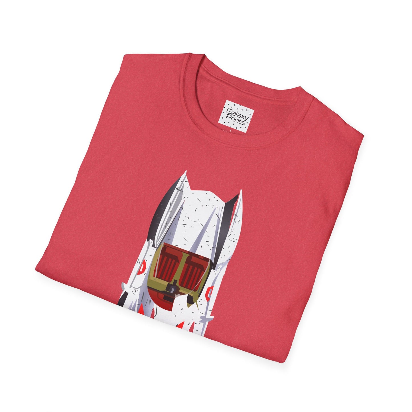 Unisex T-Shirt - POP Culture - 'The MACH 5 Sky view from the Cartoon SPEED RACER - Go Speed Racer, Go Speed Racer, Go Speed Racer, Goooo'
