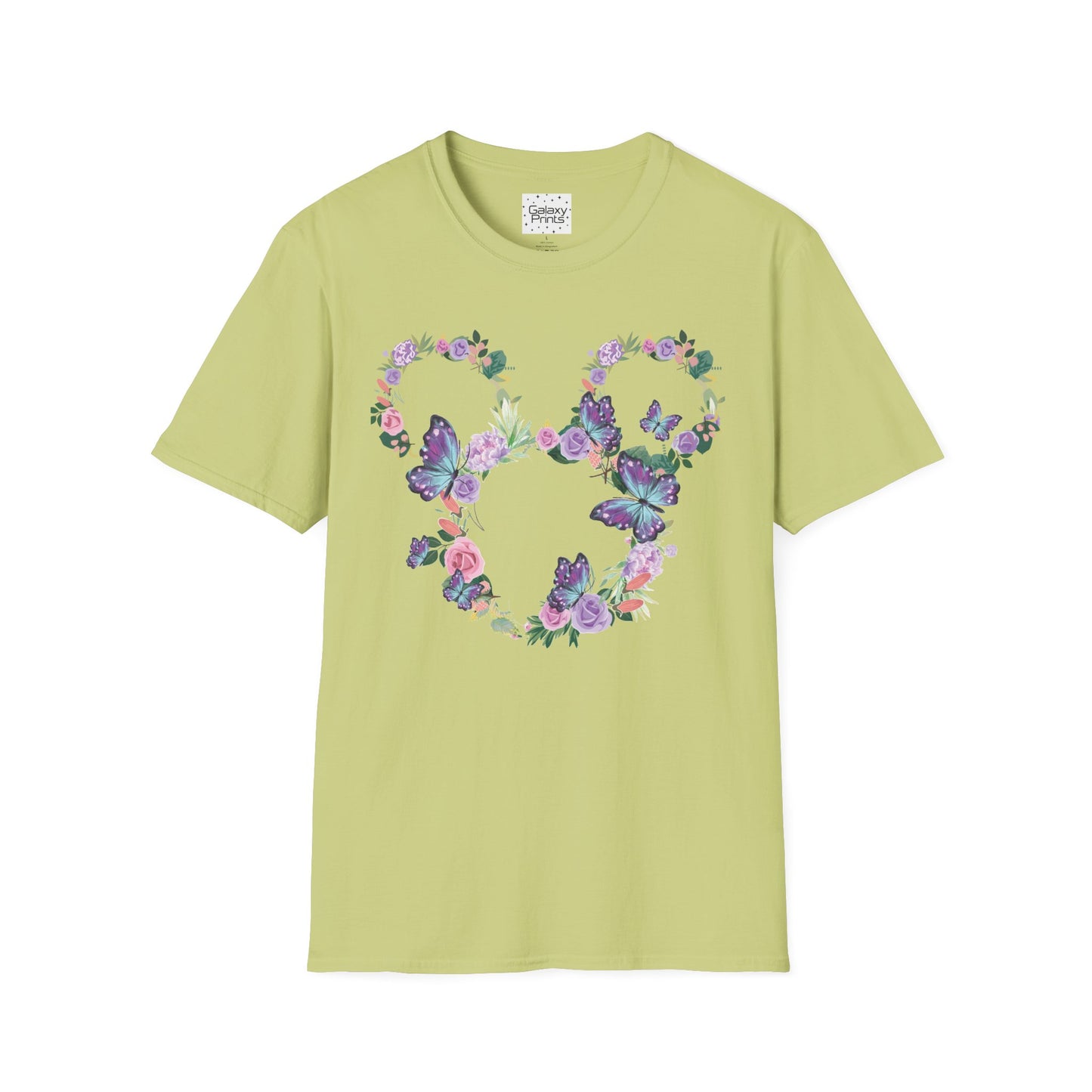 Unisex T-Shirt - DISNEY Inspired - 'Mickey Ears made of Flowers'