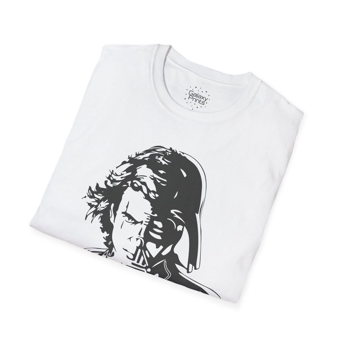 Star Wars Unisex T-Shirt - 'Aiken and Darth Struggle' Graphic Tee