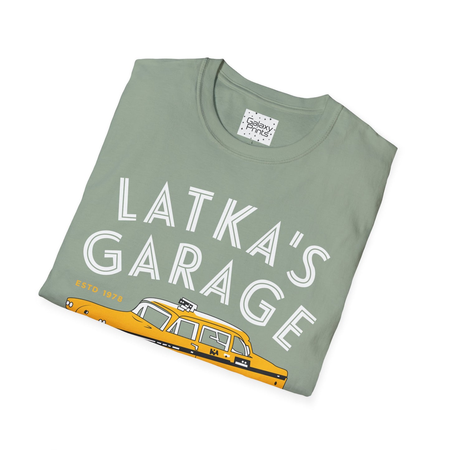 Unisex T-Shirt - POP Culture - 'From the Hit TV Show TAXI - Latka's Garage NY City'