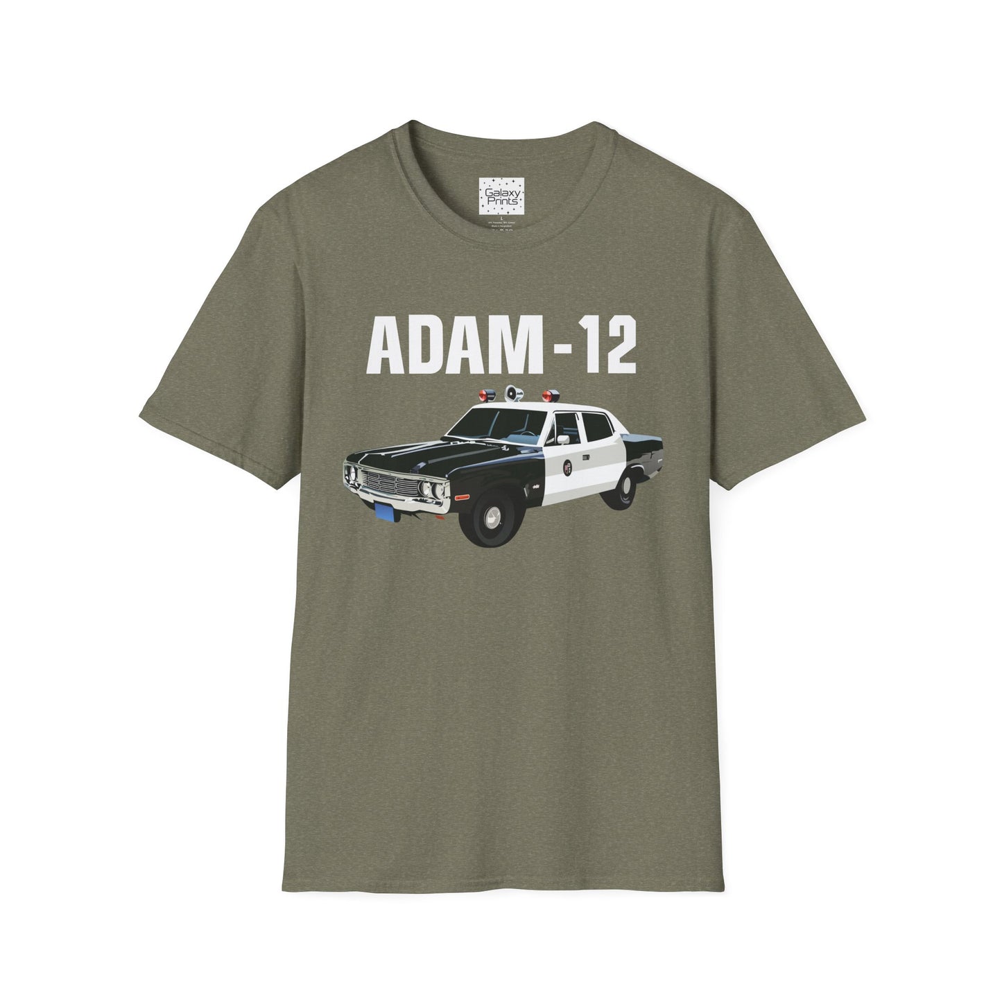 POP Culture Unisex T-Shirt - 'ADAM-12 patrol car'