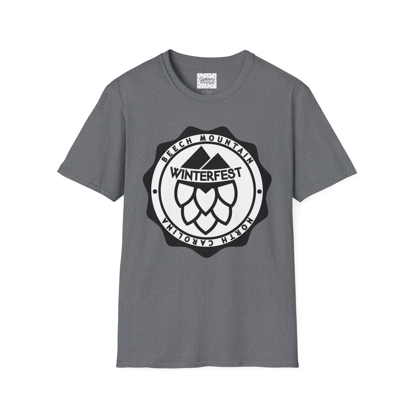 Winterfest Beech Mountain, NC  Logo T-Shirt — Beech Mountain Ski Festival Tee