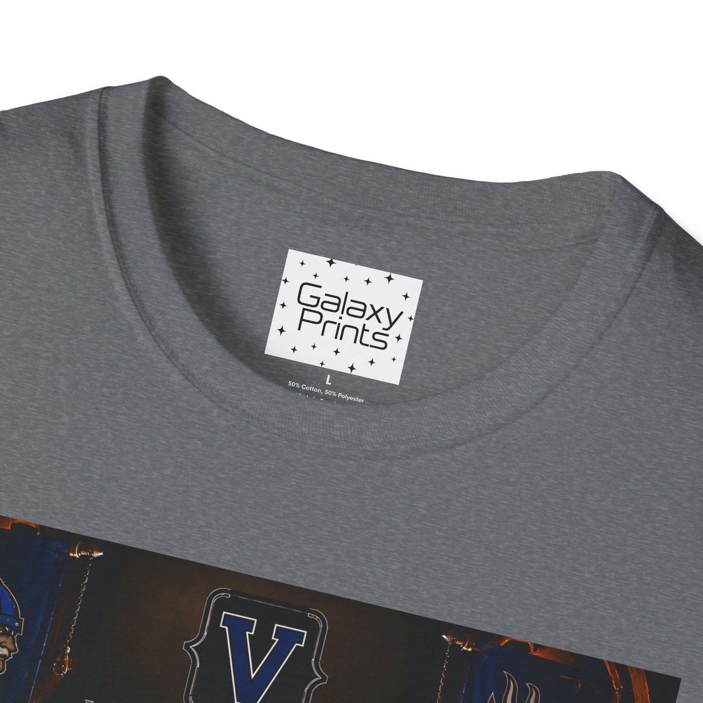 Vikings Basketball Feast T‑Shirt — Hoggard School Spirit Tee - Men's Baseball