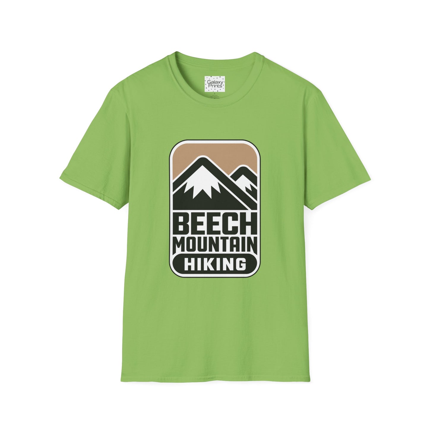 Beech Mountain NC Hiking T‑Shirt — Retro Mountain Badge Tee