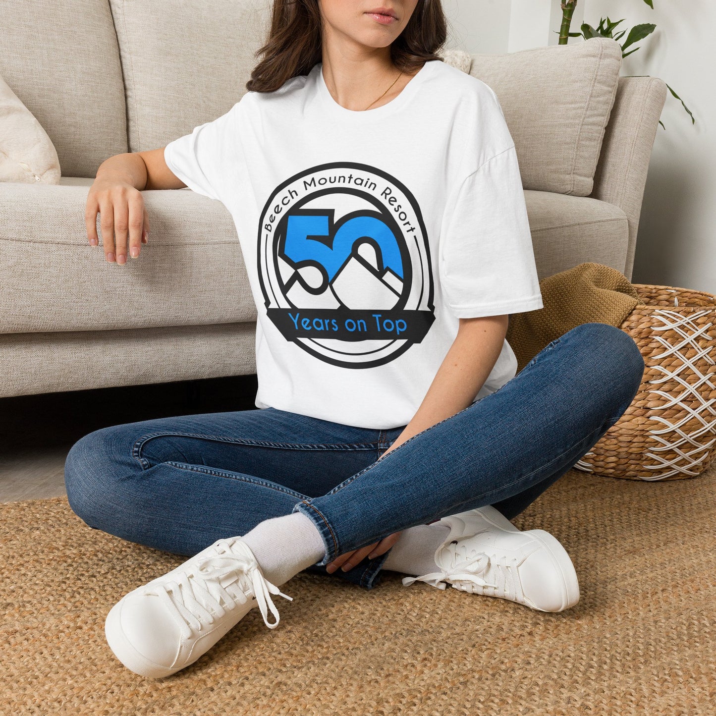 50 yr Resort Anniversary T-Shirt — Beech Mountain Resort 50 "Years on Top"
