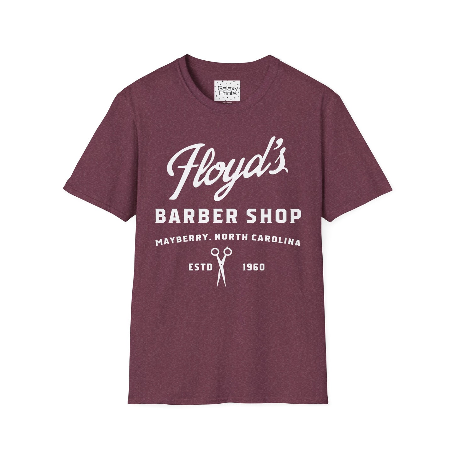 Unisex T-Shirt - POP Culture - 'TV Hit Show The Andy Griffith Show - Mayberry - Floyd's Barber Shop T-shirt'