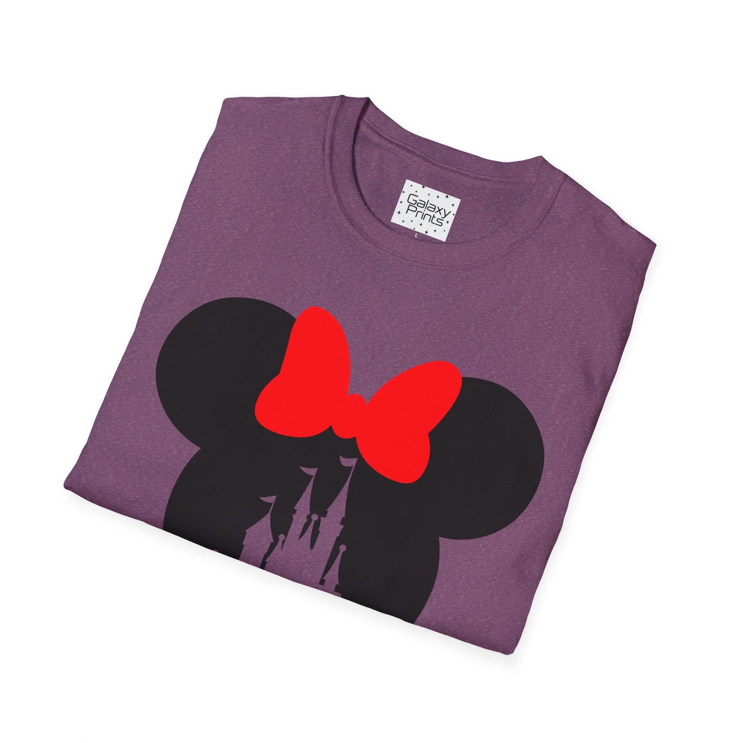 Unisex T-Shirt - DISNEY Inspired - 'Minnie Head with Castle'