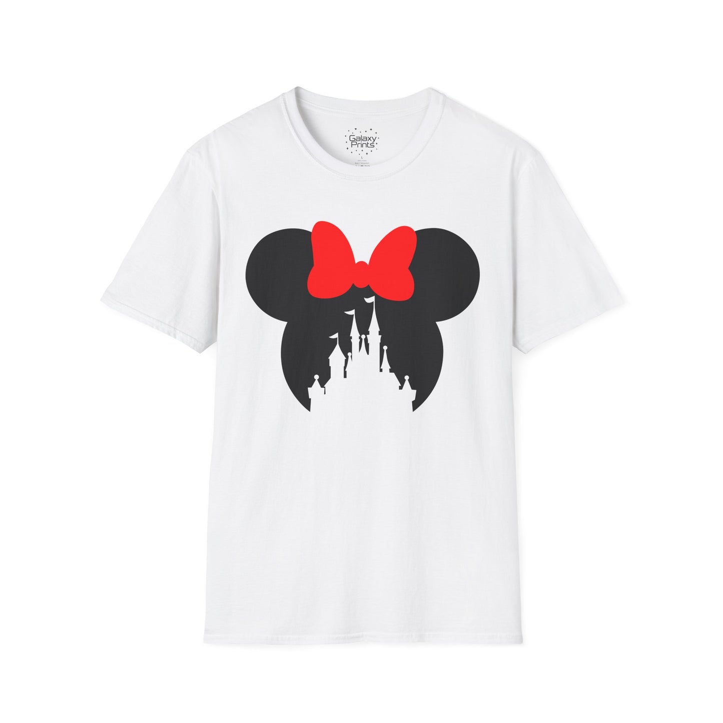 Unisex T-Shirt - DISNEY Inspired - 'Minnie Head with Castle'