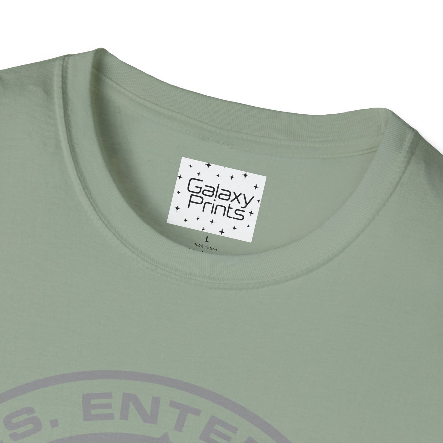 Unisex T-Shirt - POP Culture - 'From STAR TREK the TV & Movie HIT Franchises - U.S.S. Enterprise Flight Patch'
