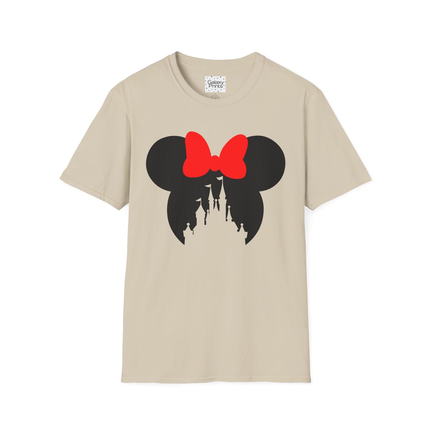 Unisex T-Shirt - DISNEY Inspired - 'Minnie Head with Castle'