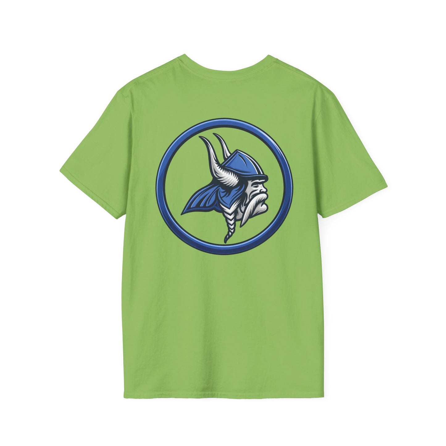Property of JTH Vikings T‑Shirt M — Viking in Power Circle back - Hoggard School Spirit Tee